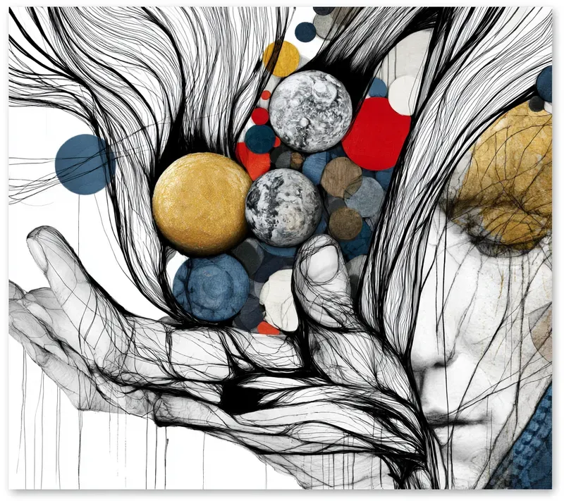 Hyperrealistic Surreal Geometric Visions