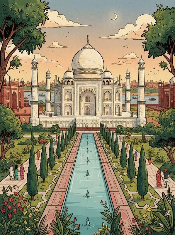 Handinked Vector Travel Posters