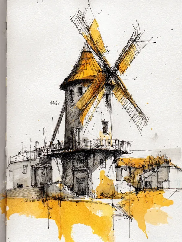 Urban Sketch Travel Art Prints
