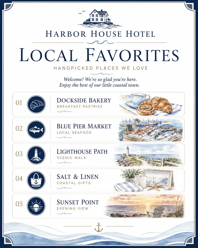 Local Stay Guide Cards