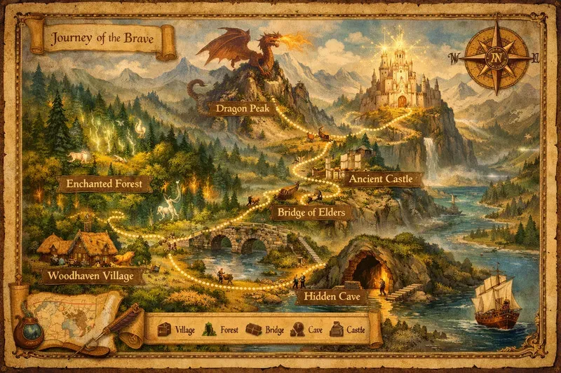 Story Travel Map Generator