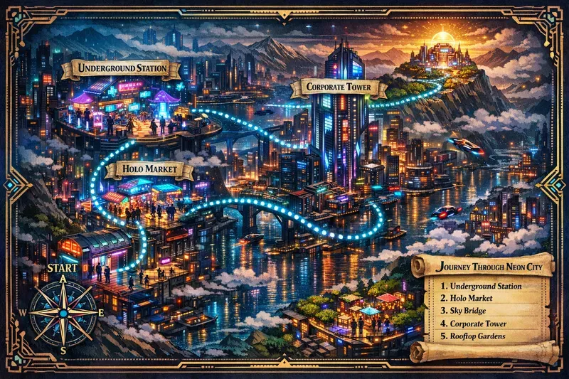 Story Travel Map Generator