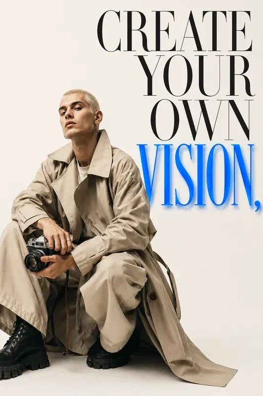 Editorial Fashion Quote Posters