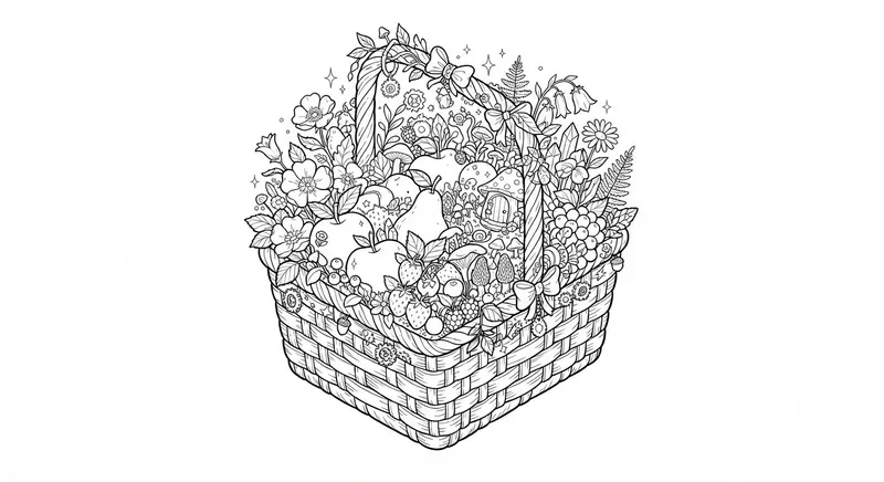 Cozy Microworld Coloring Pages