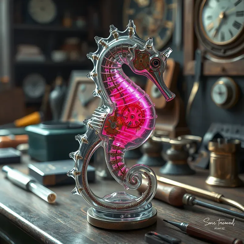 Biomorphic Kinetic Glass Automata
