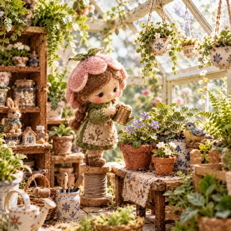 Felt Folk Miniatures