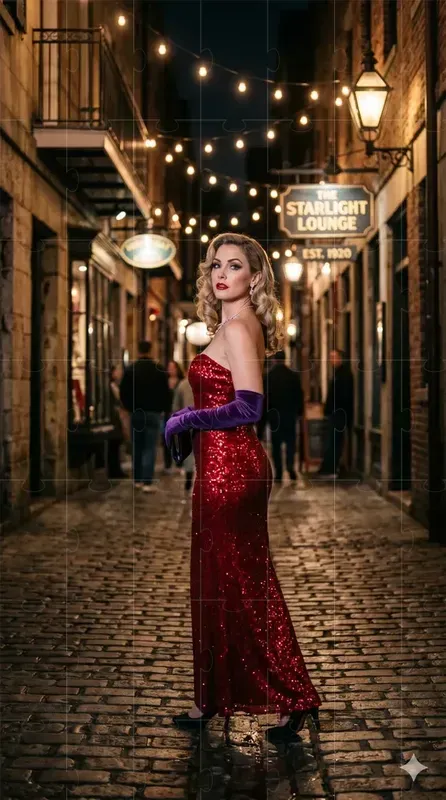 Vintage Hollywood Glamour Streets