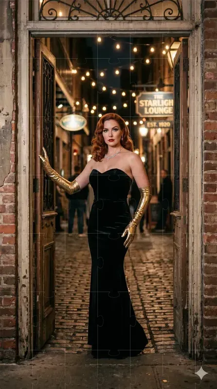 Vintage Hollywood Glamour Streets