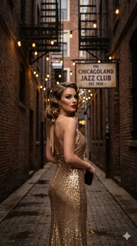 Vintage Hollywood Glamour Streets