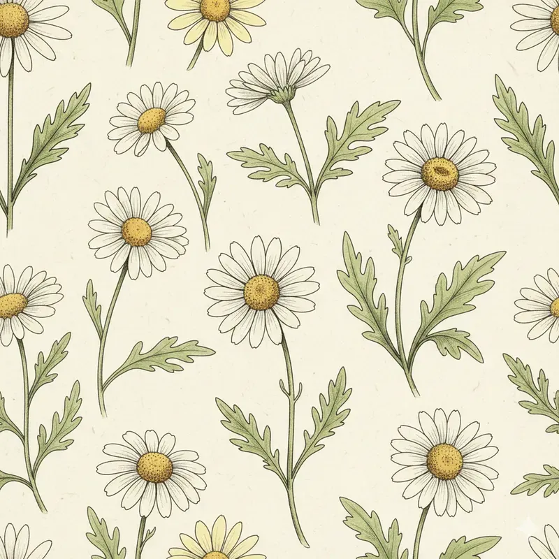 Antique Botanical Seamless Patterns