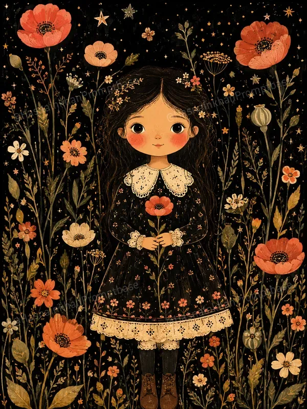 Whimsical Folk Art Meadow Tales Journals