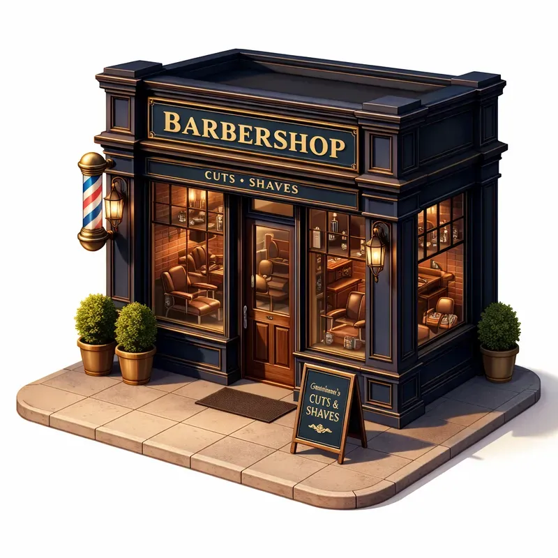Pro 3D Isometric Retail Storefronts