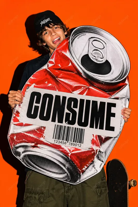 Popart Packaging Poster Generator