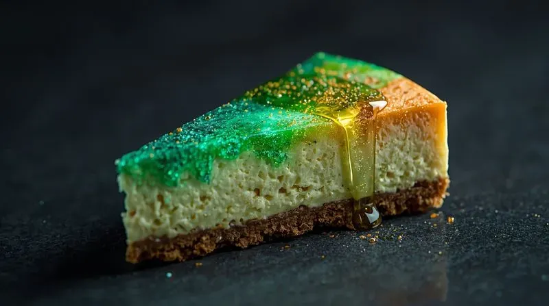 Vibrant Fantasy Cheesecake Photos