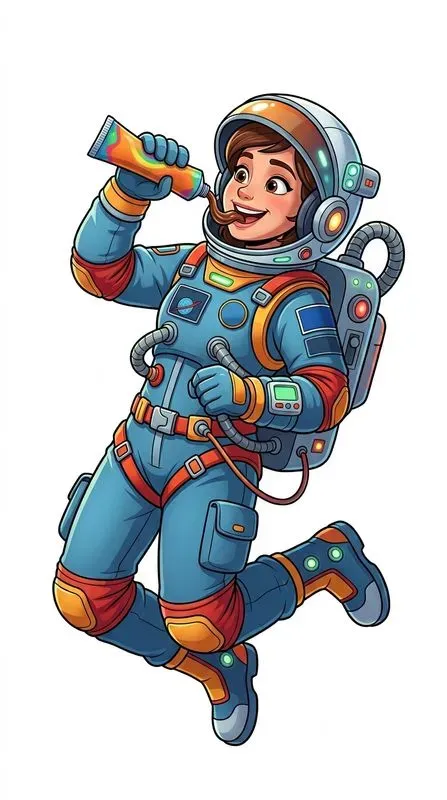 Cute Space Clipart Cartoon Pod Art