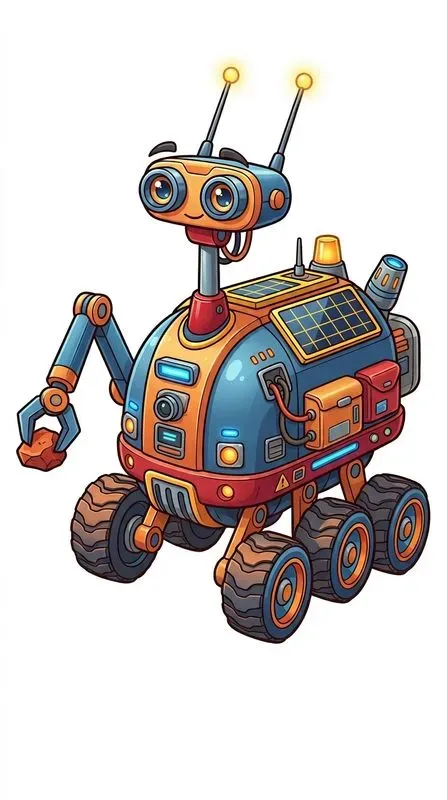 Cute Space Clipart Cartoon Pod Art