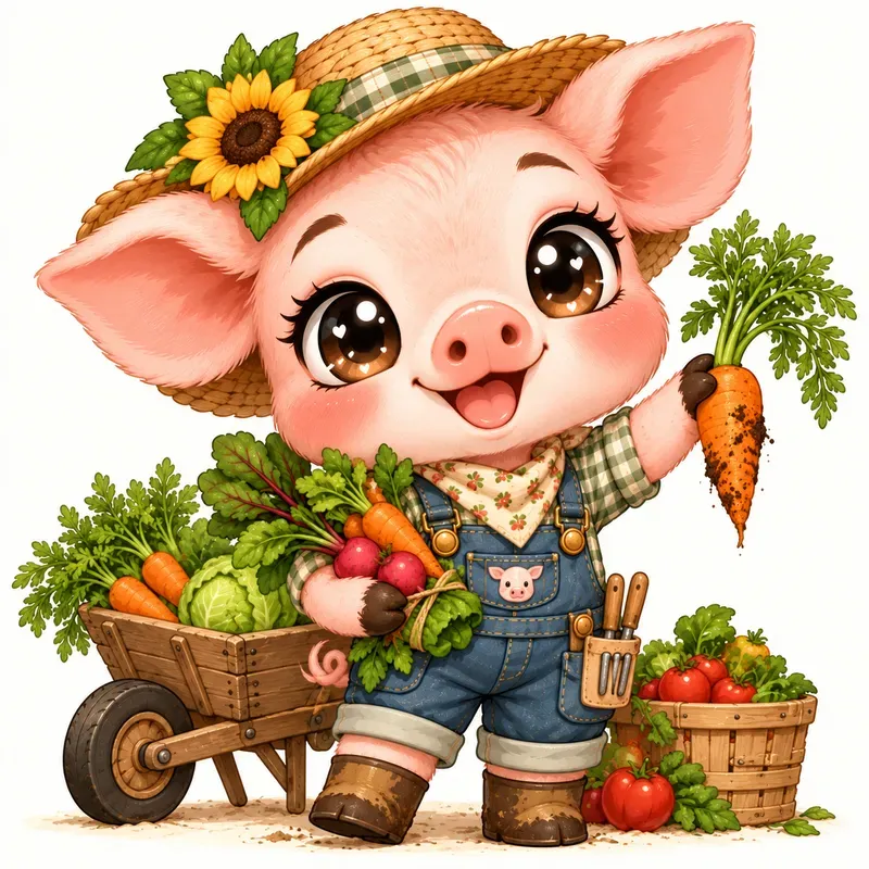 Chibi Farm Animal Caretakers