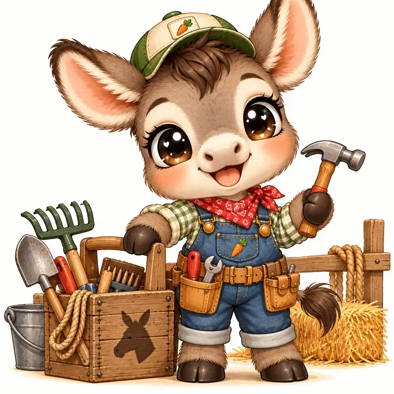 Chibi Farm Animal Caretakers
