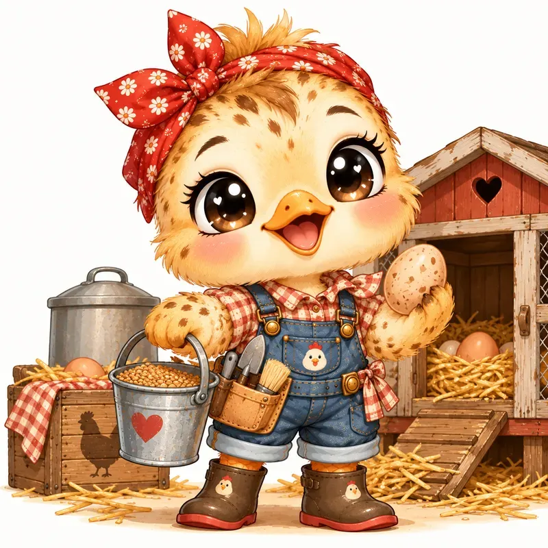 Chibi Farm Animal Caretakers