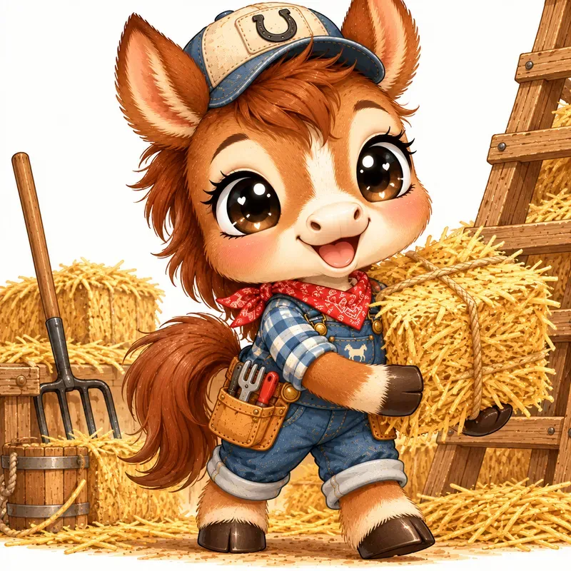 Chibi Farm Animal Caretakers