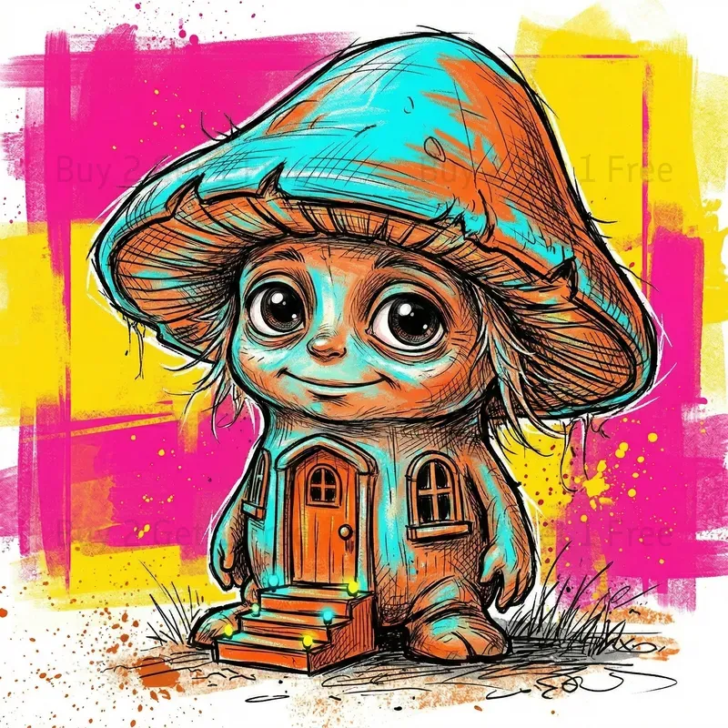 Art Messy Sketch Vibe Ilustrations