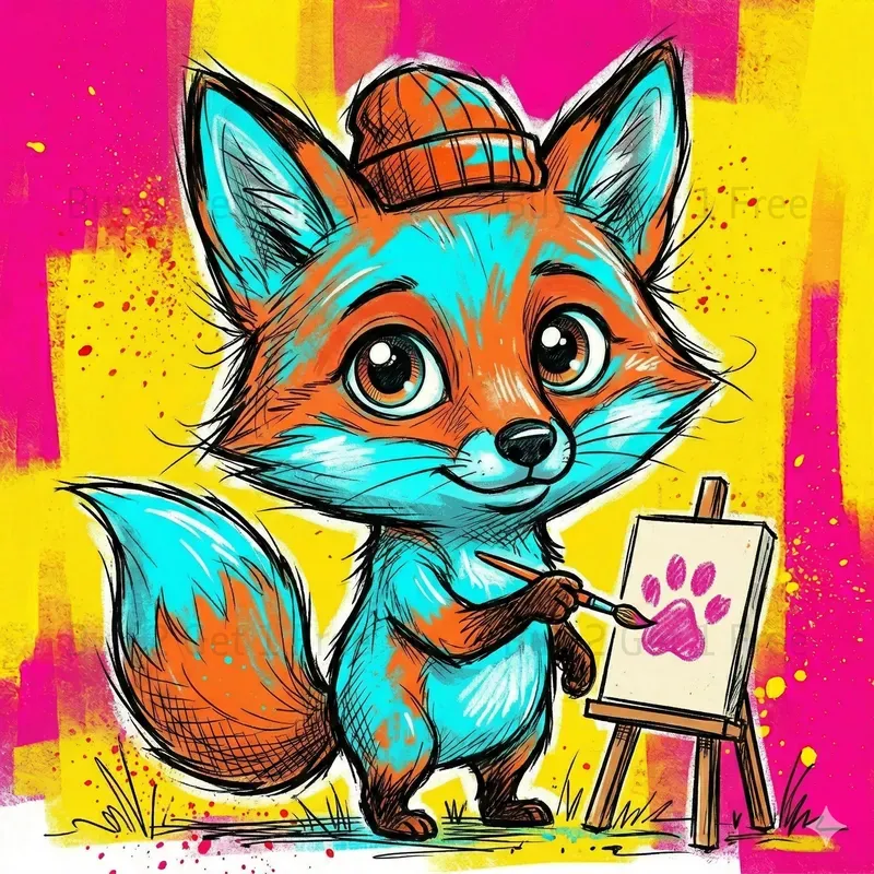 Art Messy Sketch Vibe Ilustrations