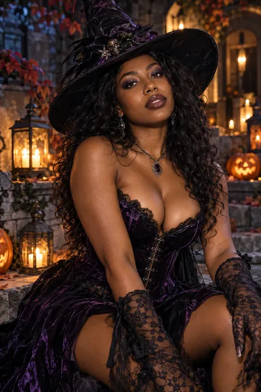 Gothic Halloween Glamour