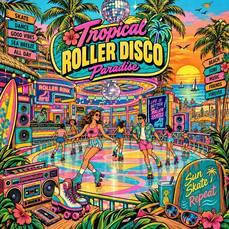 Retro Pop Culture Poster Worlds