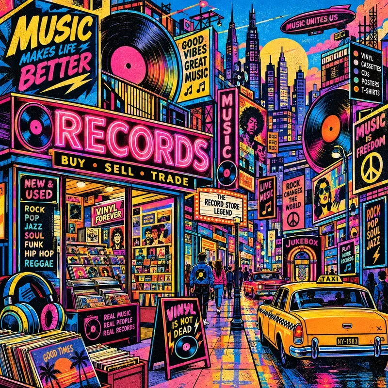 Retro Pop Culture Poster Worlds
