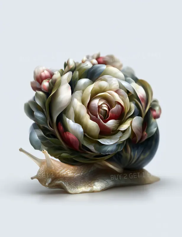Surreal Botanical Animals Wall Art