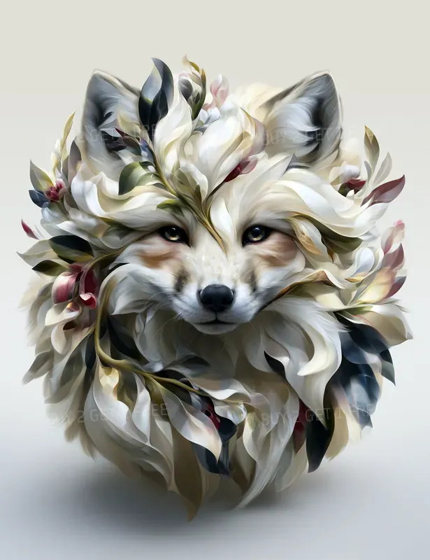 Surreal Botanical Animals Wall Art