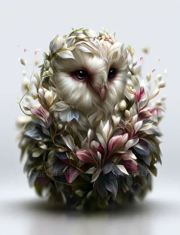 Surreal Botanical Animals Wall Art