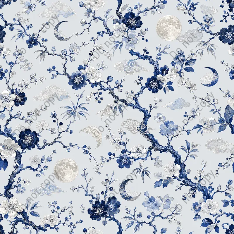Chinoiserie Seamless Patterns