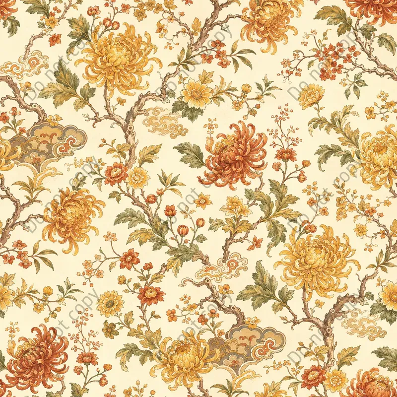 Chinoiserie Seamless Patterns