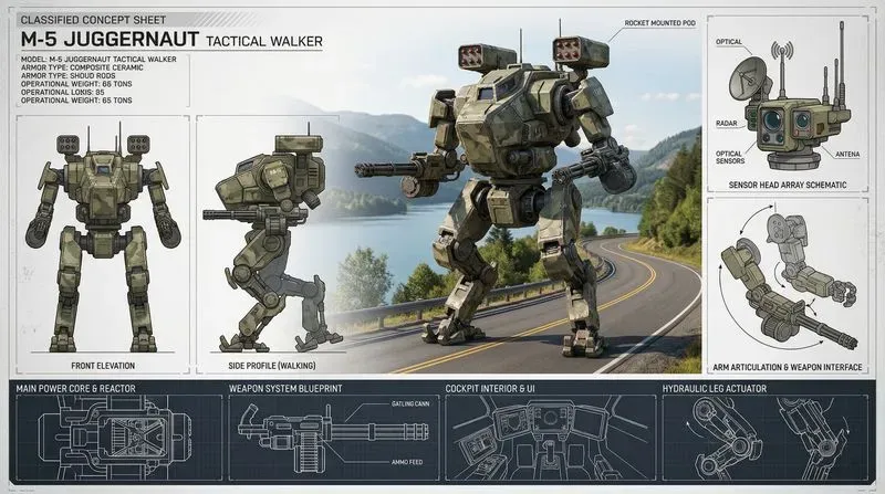 Futuristic Vehicular Robotic Concepts