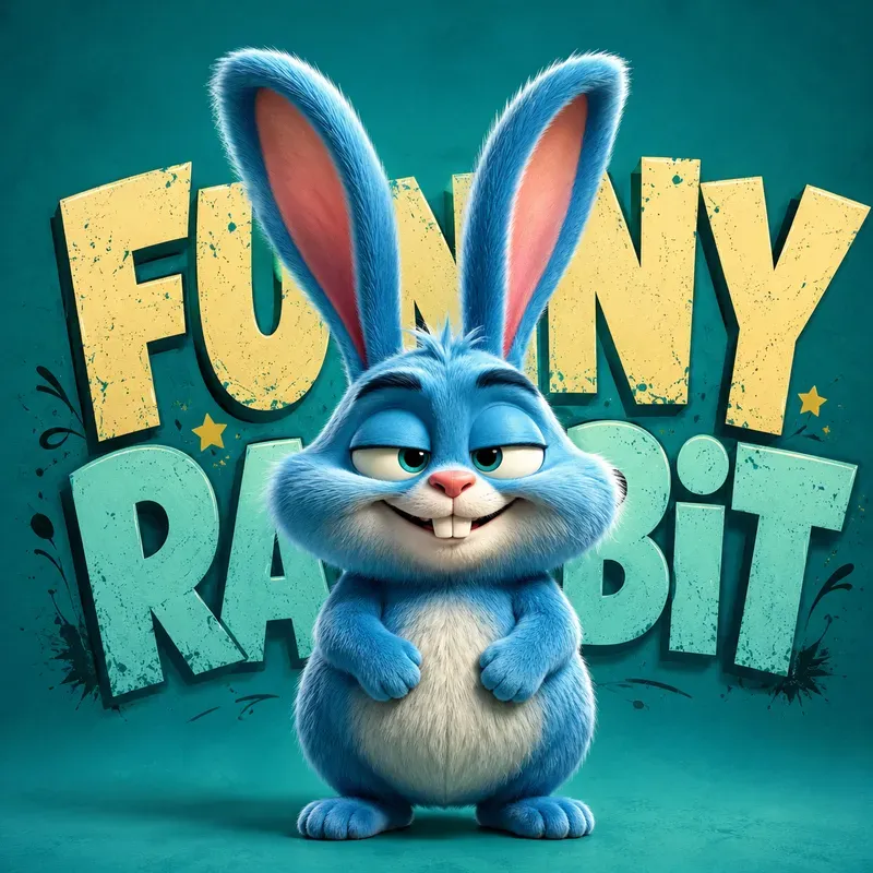 Funny Fluffy Animal Characters