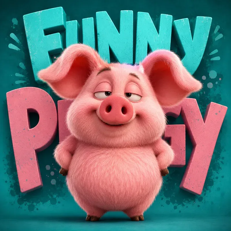 Funny Fluffy Animal Characters