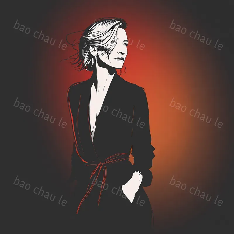 Minimalist Celebrity Illustrations