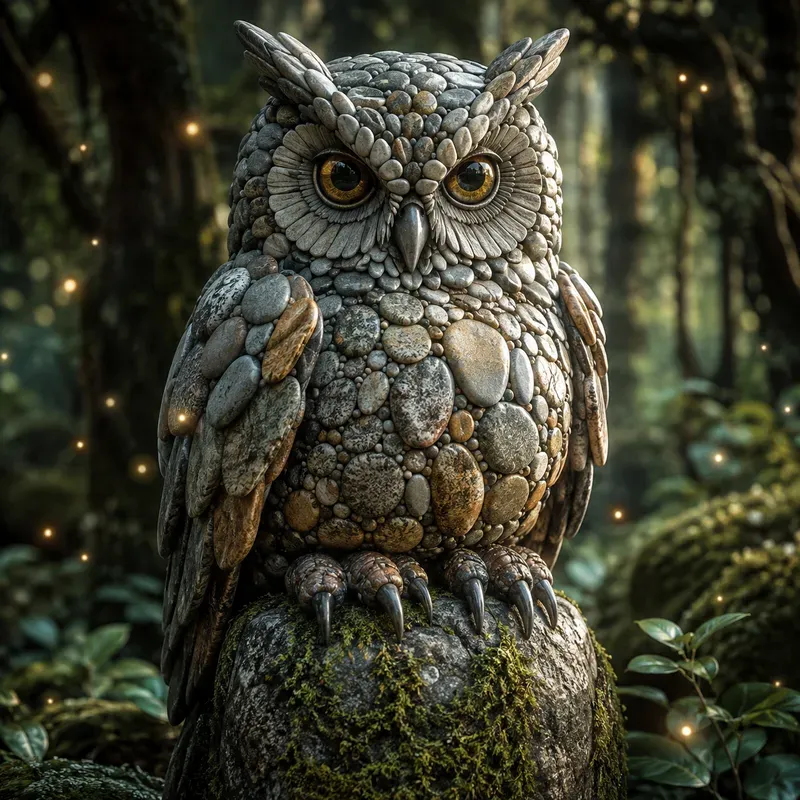 Epic Stone Sculpture Fantasy Creatures