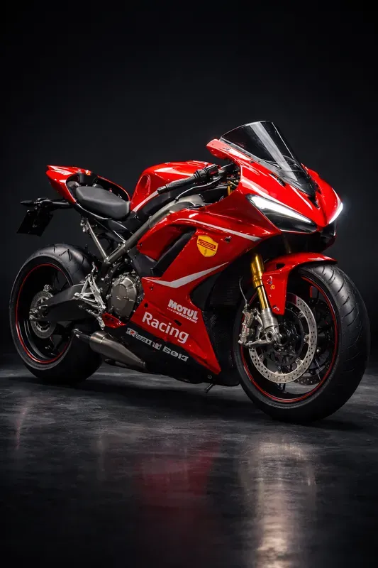 Ultrarealistic Motorcycle Generator