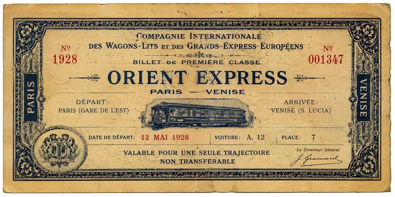 Historic Travel Ticket Collections