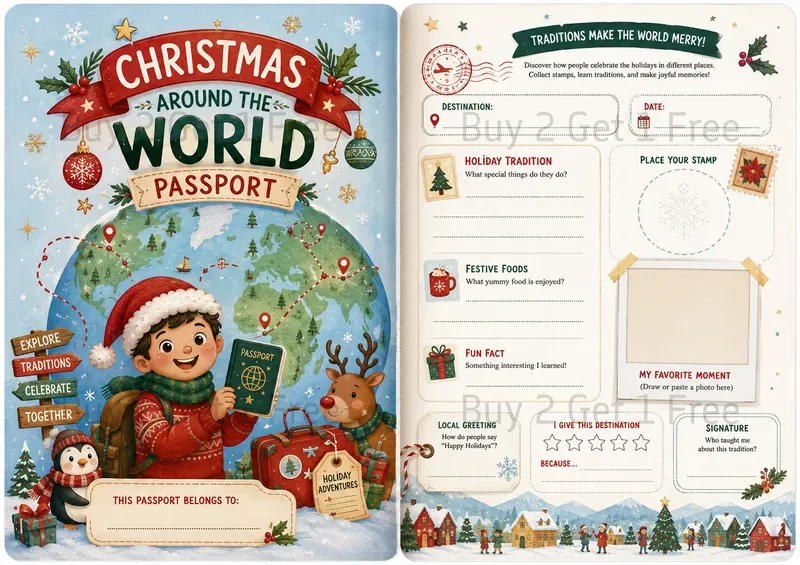 Kids Adventure Passport Printables