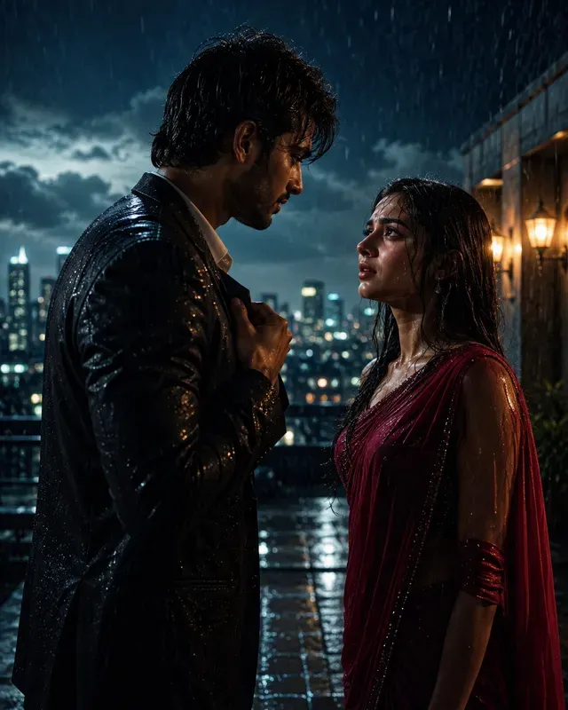 Dramatic Cinematic Couple Portraits