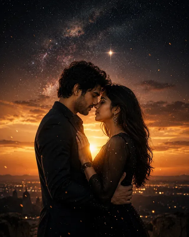 Dramatic Cinematic Couple Portraits