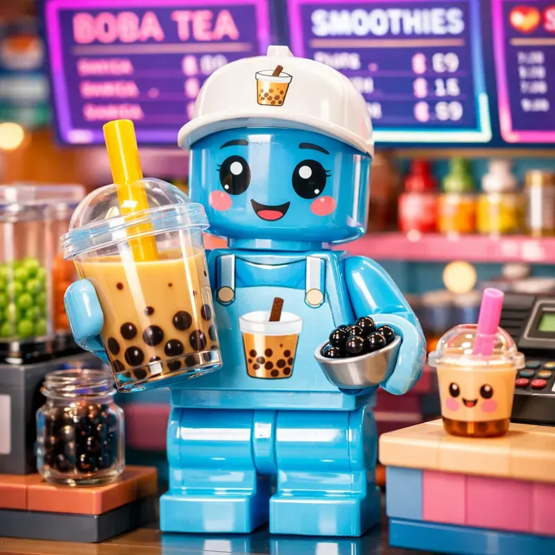 Colorful Lego Career Toy Scenes Packs