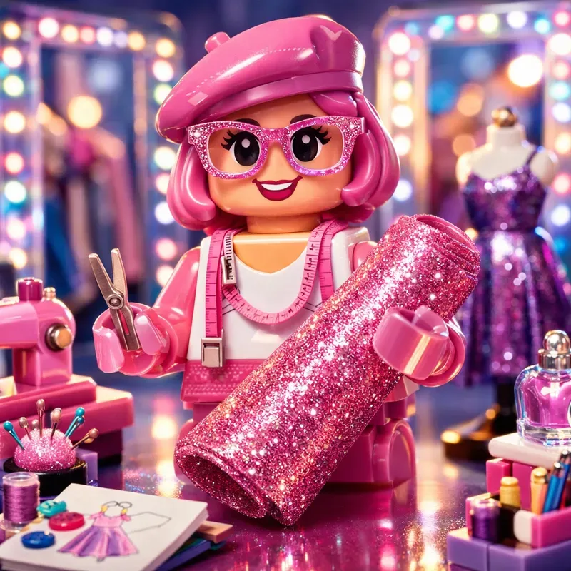 Colorful Lego Career Toy Scenes Packs