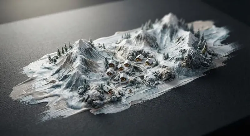 Microworlds Inside A Brushstroke