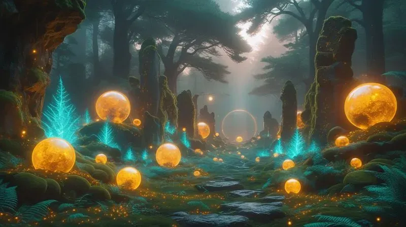 Mystical Crystal Forests