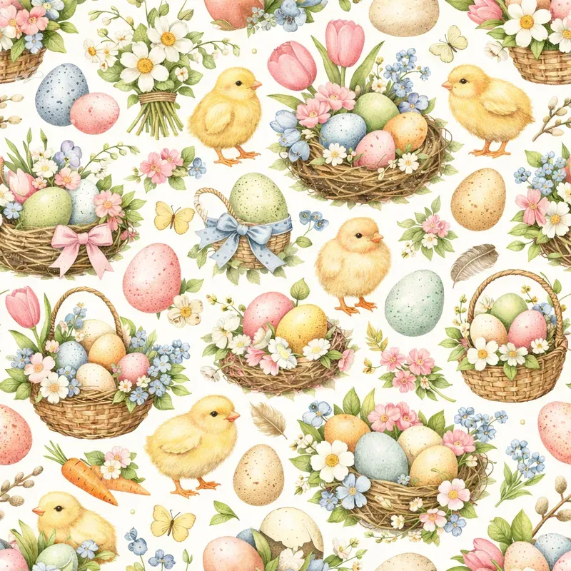 Elegant Easter Pattern Generator