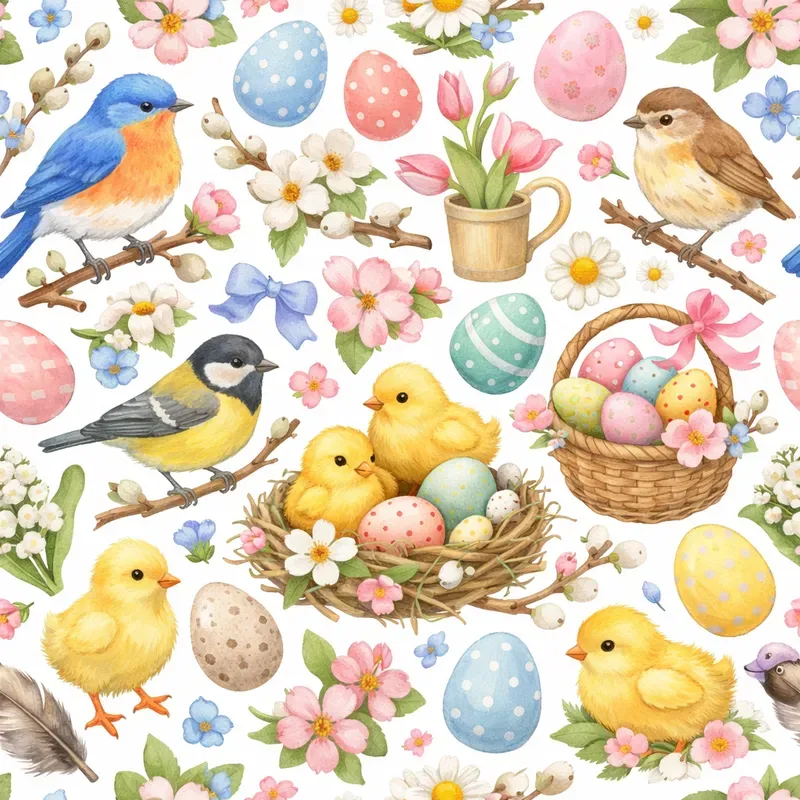 Elegant Easter Pattern Generator
